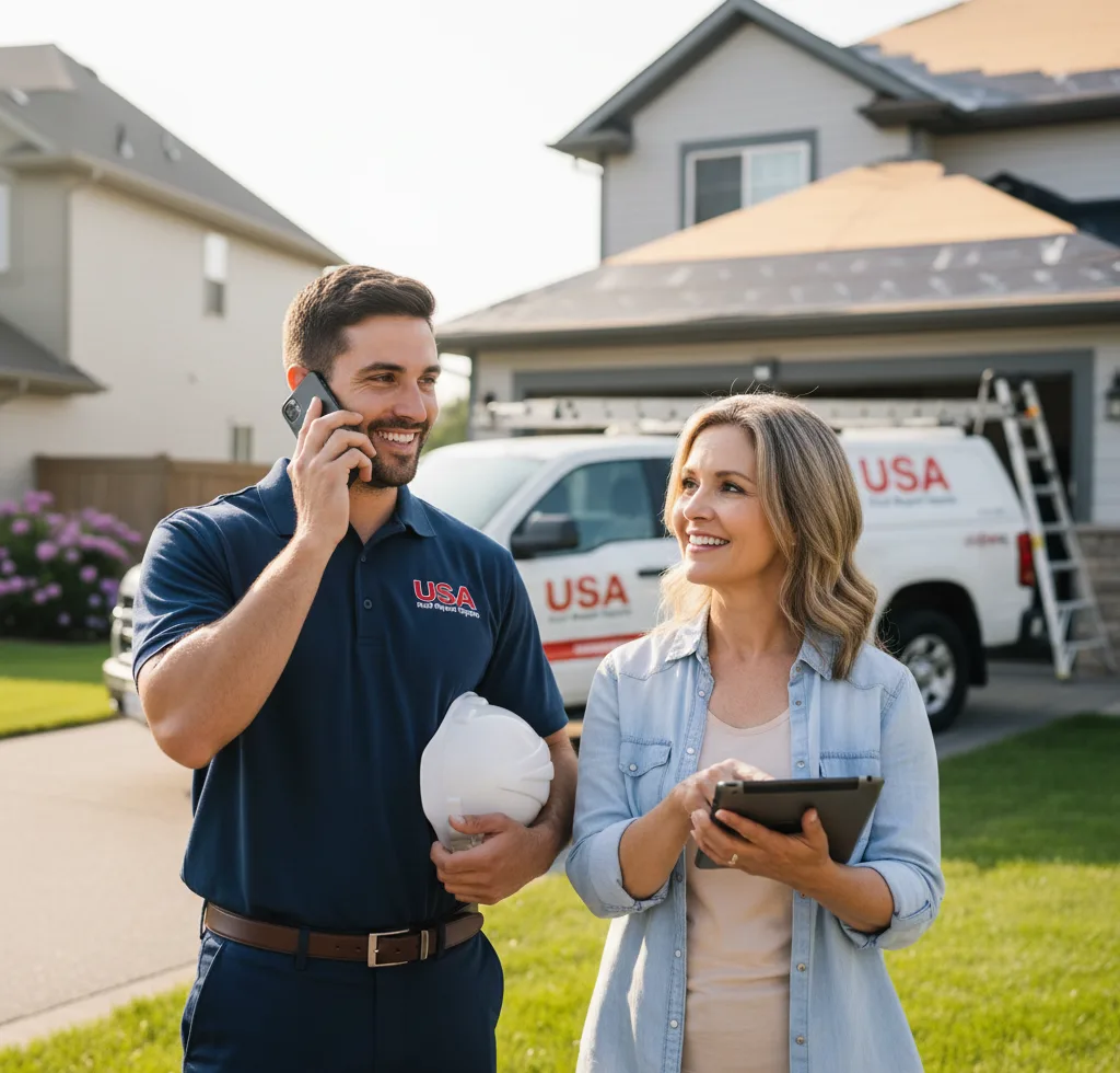 USA Roof Repair Experts customer support in Cazadero